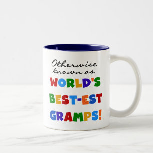 Andernfalls als beste Gramps bezeichnet Zweifarbige Tasse