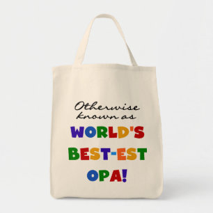 Andernfalls als beste Opa-T - Shirt und -Geschenke Tragetasche