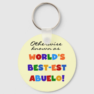 Andernfalls als bestes Abuelo bezeichnet Schlüsselanhänger