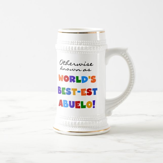 Andernfalls als die besten Geschenke von Abuelo be Bierglas (Rechts)