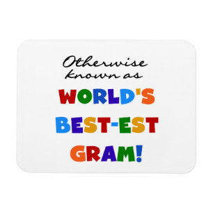 Andernfalls als die besten Gram-Geschenke bezeichn Magnet