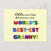 Andernfalls als die besten Granny-Geschenke bezeic