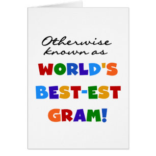 Andernfalls bekannt als der Gut-est-Gramm-Geschenk