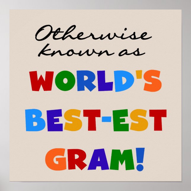 Andernfalls bekannt als der poster (Vorne)