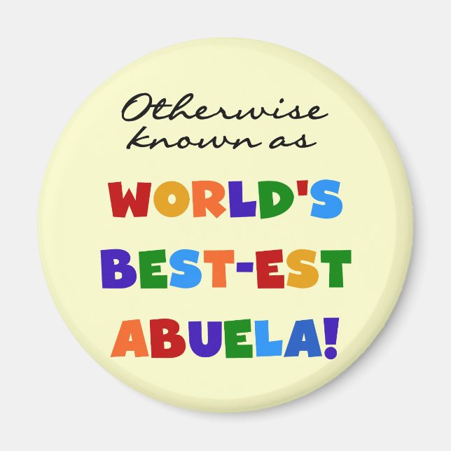 Andernfalls bekannt als Geschenke des Gut-est Magnet (Vorne)