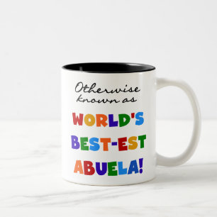 Andernfalls bekannt als Geschenke Gut-est Abuela Zweifarbige Tasse