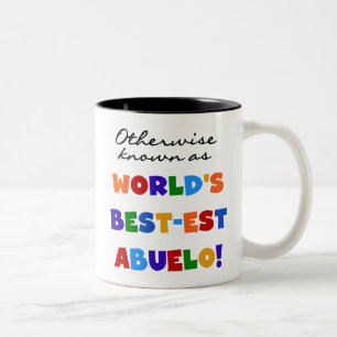 Andernfalls bekannt als Geschenke Gut-est Abuelo Zweifarbige Tasse