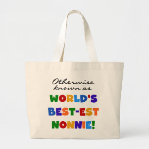 Andernfalls bekannt als Geschenke Gut-est Nonnie Jumbo Stoffbeutel