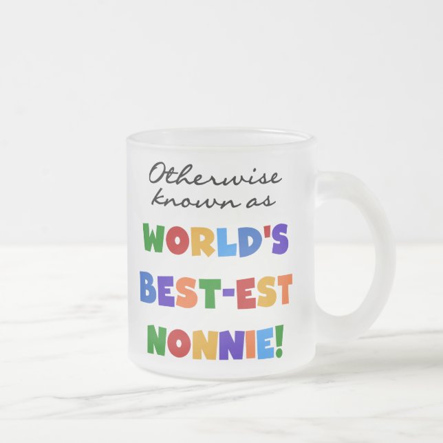 Andernfalls bekannt als Geschenke Gut-est Nonnie Mattglastasse (Rechts)
