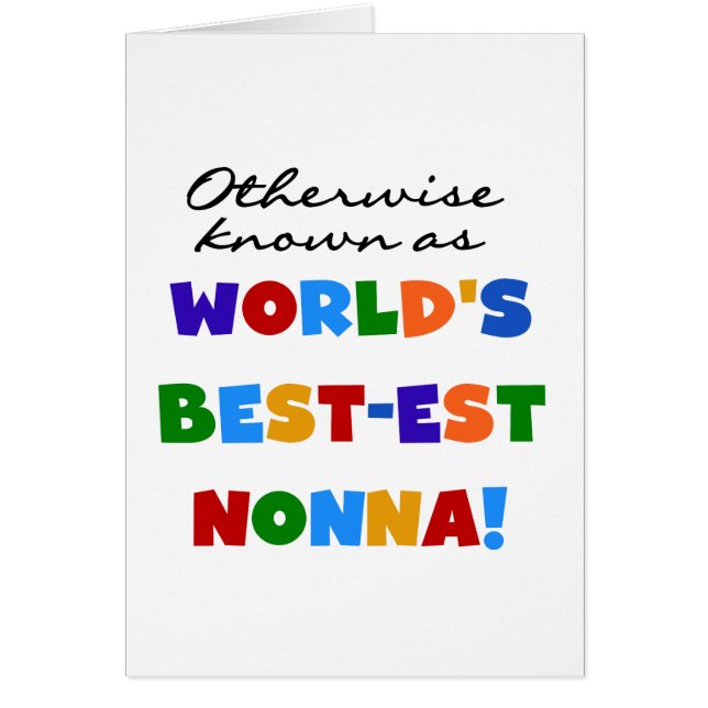 Andernfalls bekannt als Geschenke T-Shirts Gut-est (Vorne)