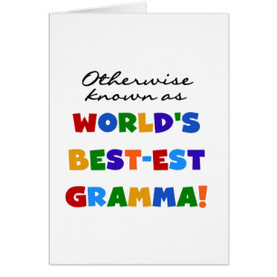 Andernfalls bekannt als T - Shirts Gut-est Gramma