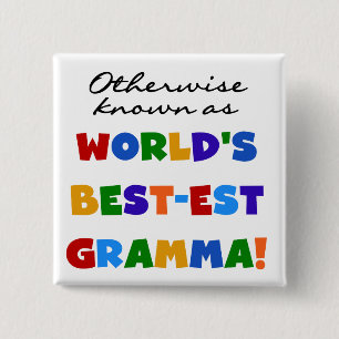 Andernfalls bekannt als T - Shirts Gut-est Gramma Button