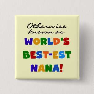 Andernfalls bekannt als T-Shirts Gut-est Nana Button