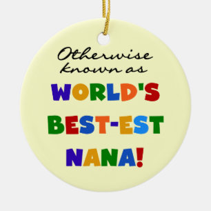 Andernfalls bekannt als T-Shirts Gut-est Nana Keramik Ornament