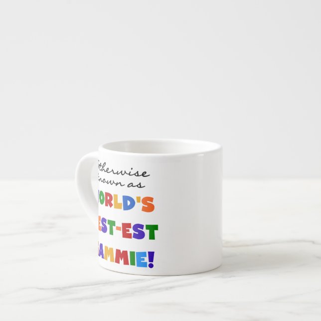 Andernfalls bekannte Geschenke für die beste Gammi Espressotasse (Vorderseite Links)