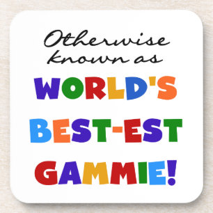 Andernfalls bekannte Geschenke für die beste Gammi Untersetzer
