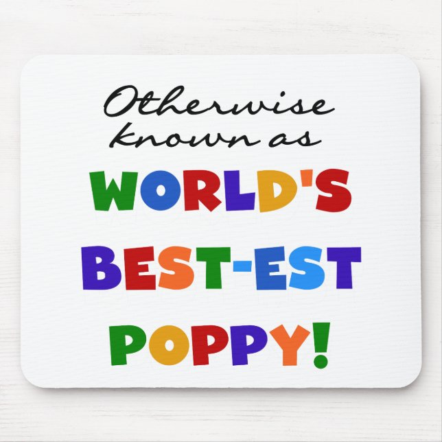 Andernfalls die bekanntesten Mohnhemden und Gesche Mousepad (Vorne)