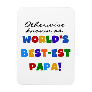 Andernfalls die bekanntesten Papa Tshirts und Gesc Magnet