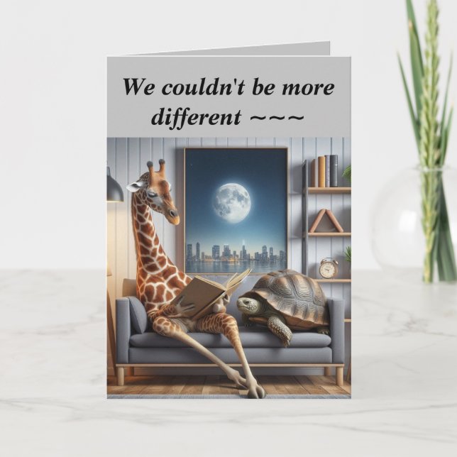 ANDERS, ABER ~ JAHRESKARTE DANKESKARTE (Vorderseite)