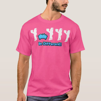 anders als Christkind anders witzig Weihnachtsmann T-Shirt