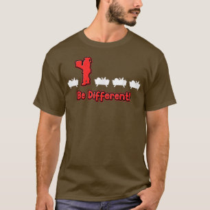 anders als Christkind anders witzig Weihnachtsmann T-Shirt