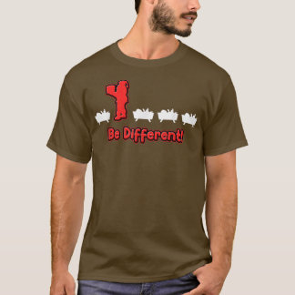 anders als Christkind anders witzig Weihnachtsmann T-Shirt