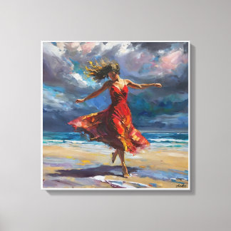 Anders Artistry* "Dancing in Storm" Leinwanddruck