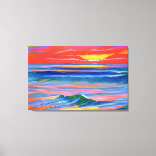 Anders Artistry* Italine Sunset 2* Leinwanddruck