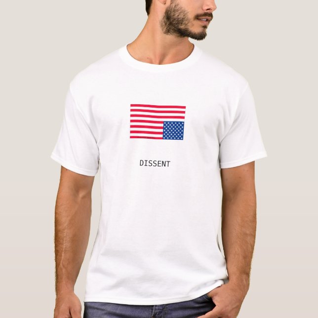 Anders denkende Flagge T-Shirt (Vorderseite)