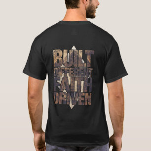 Anders gebaut Glaube Getriebenes Shirt Christlic