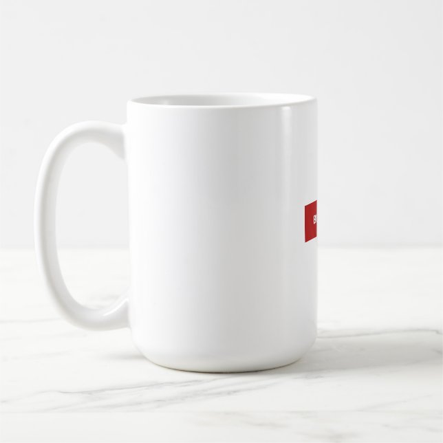 Anders Gebaut Red Box Logo Tasse (Links)