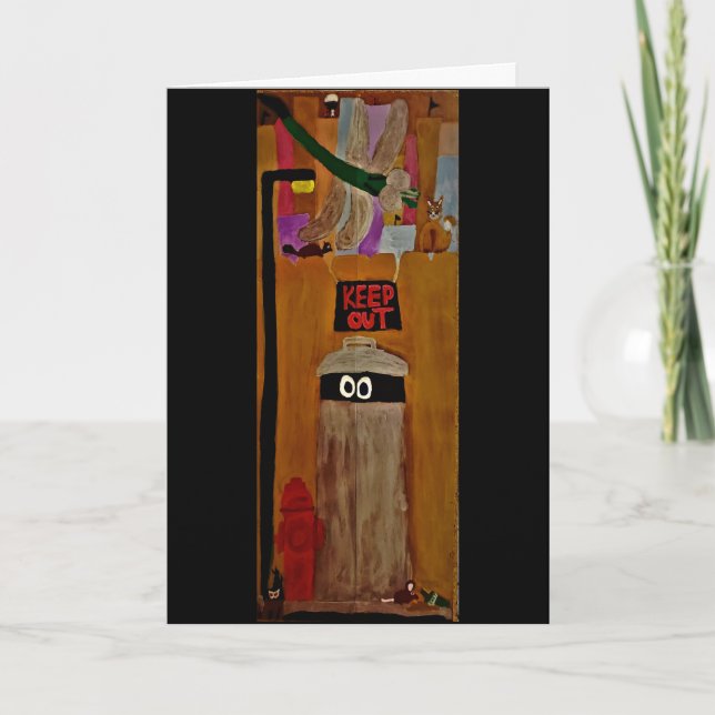 "Anders Naher Anruf" Get Well Card Karte (Vorderseite)