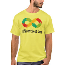 Anders nicht weniger Autismus-Bewusstsein T-Shirt