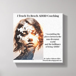 Anders Osborne Ph.D. ADHD-Poster Leinwanddruck