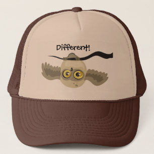 Anders! Owl-Hut nach oben Truckerkappe