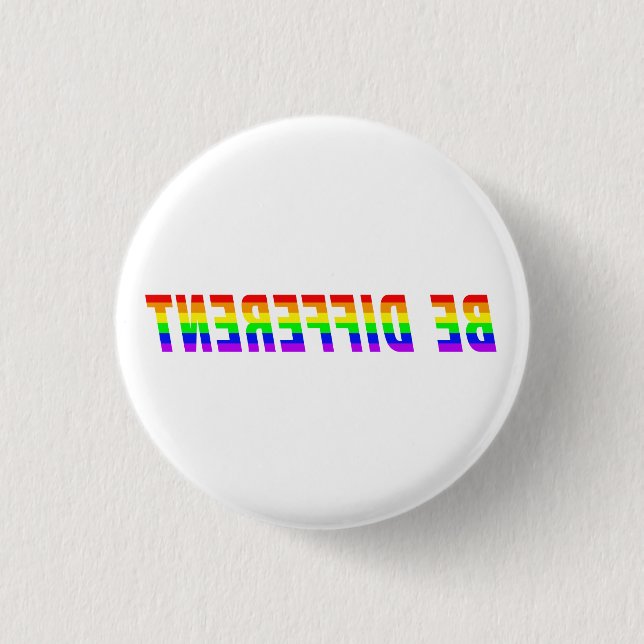 anders sein | LGBTQ+-Preis Button (Vorderseite)