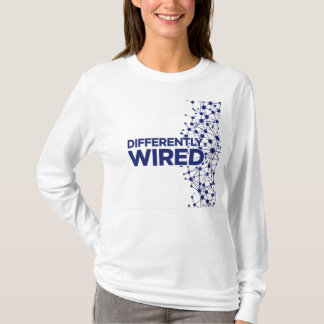 Anders Verdrahtet – Autism Awareness Month Blau T-Shirt