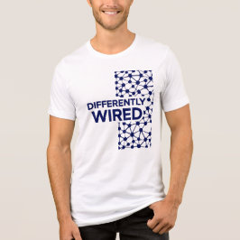 Anders Verdrahtet – Autismus-Bewusstseinsmonat Bla Tri-Blend Shirt