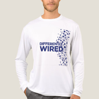 Anders Verkabelt – Autism Awareness Month Blau Tri-Blend Shirt