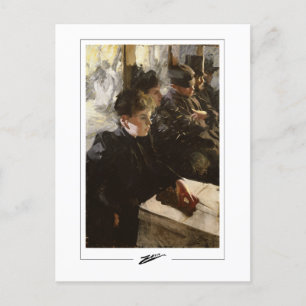 Anders Zorn #217 - Fine Art Postcard Postkarte