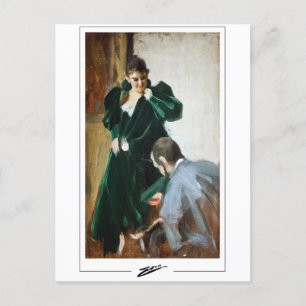 Anders Zorn #231 - Fine Art Postcard Postkarte