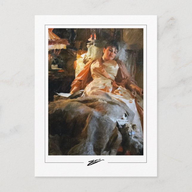 Anders Zorn #28 - Fine Art Postcard Postkarte (Vorderseite)