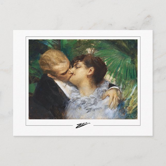Anders Zorn #29 - Fine Art Postcard Postkarte (Vorderseite)