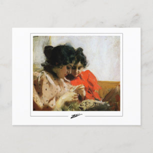 Anders Zorn #330 - Fine Art Postcard Postkarte