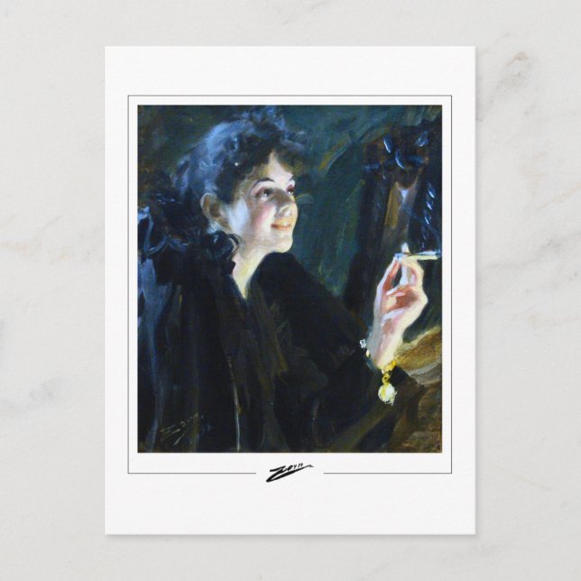 Anders Zorn #85 - Fine Art Postcard Postkarte (Vorderseite)