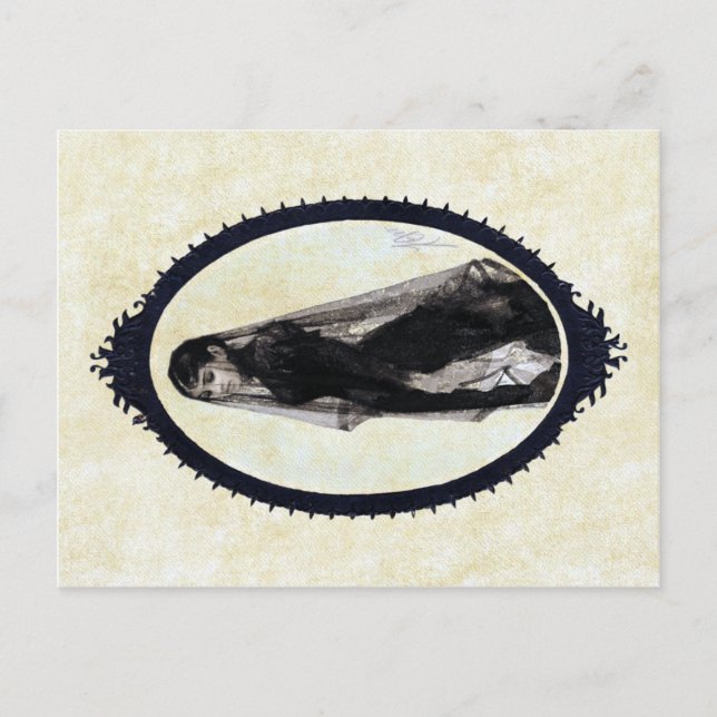 Anders Zorn, die Widow-Postkarte Postkarte (Vorderseite)