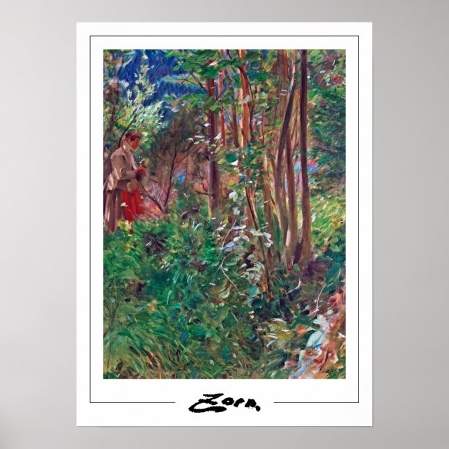 Anders Zorn Zedign Art Poster #135 (Vorne)