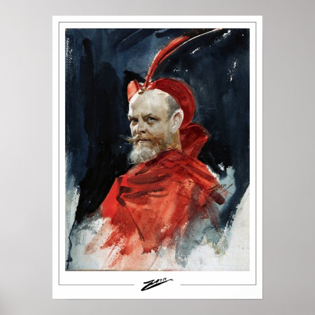 Anders Zorn Zedign Art Poster #14 (Vorne)