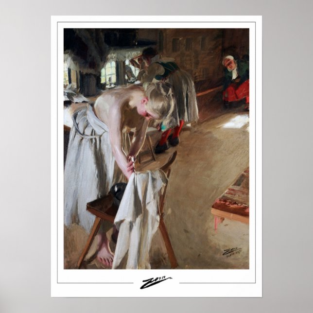 Anders Zorn Zedign Art Poster #178 (Vorne)