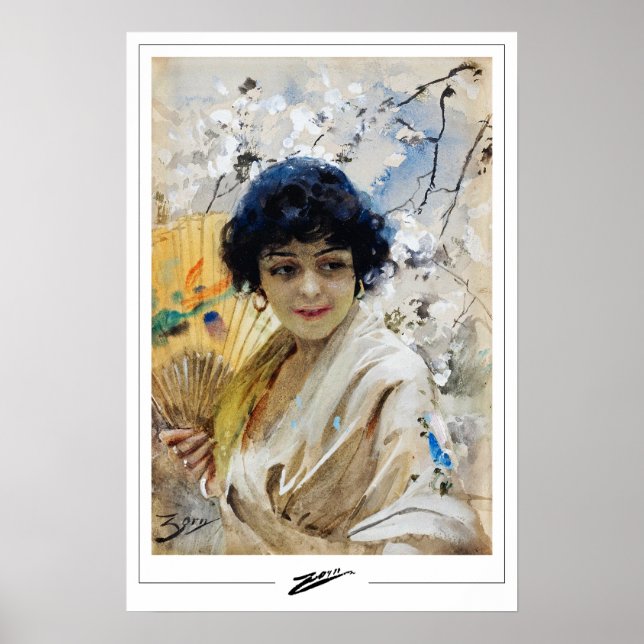 Anders Zorn Zedign Art Poster #18 (Vorne)